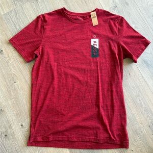 American Eagle Outfitters Red Short Sleeve Tee